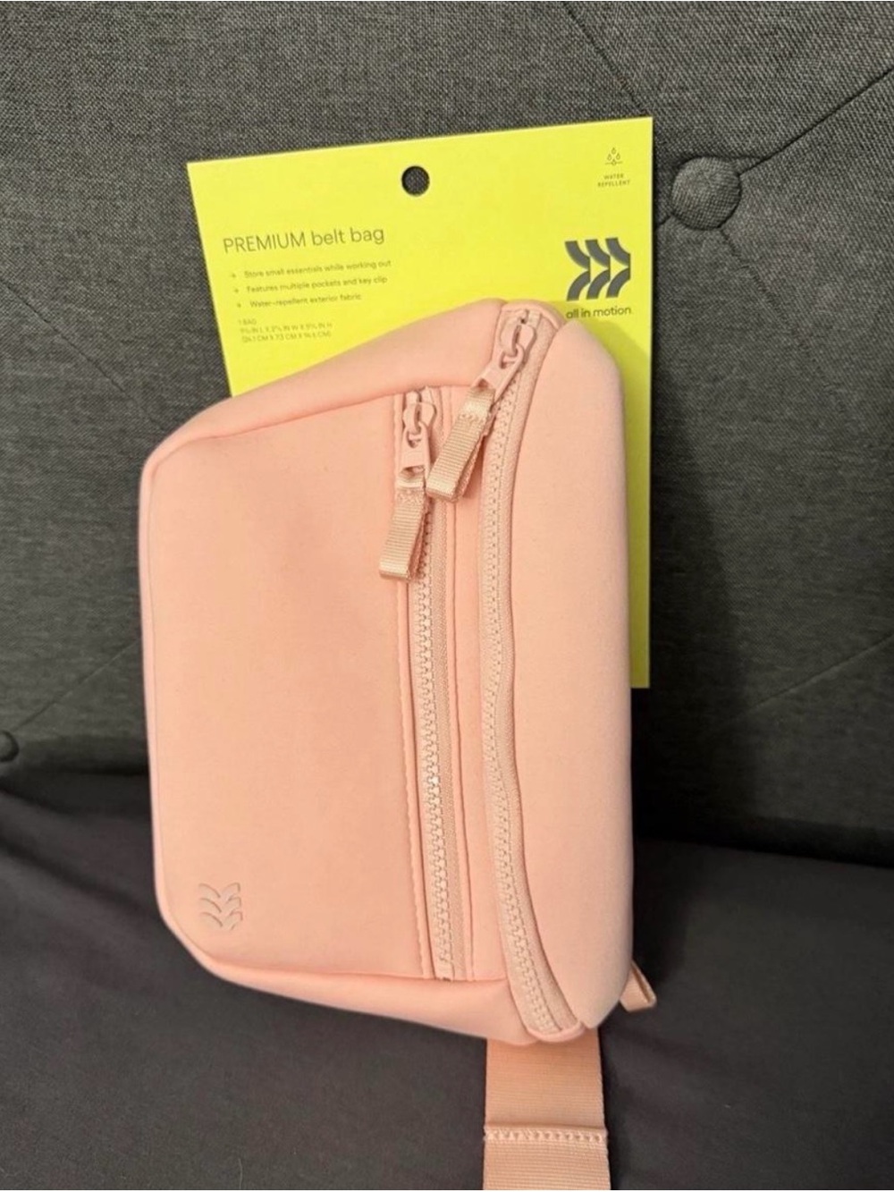 Premium Belt Bag in Soft Blush Pink NWT